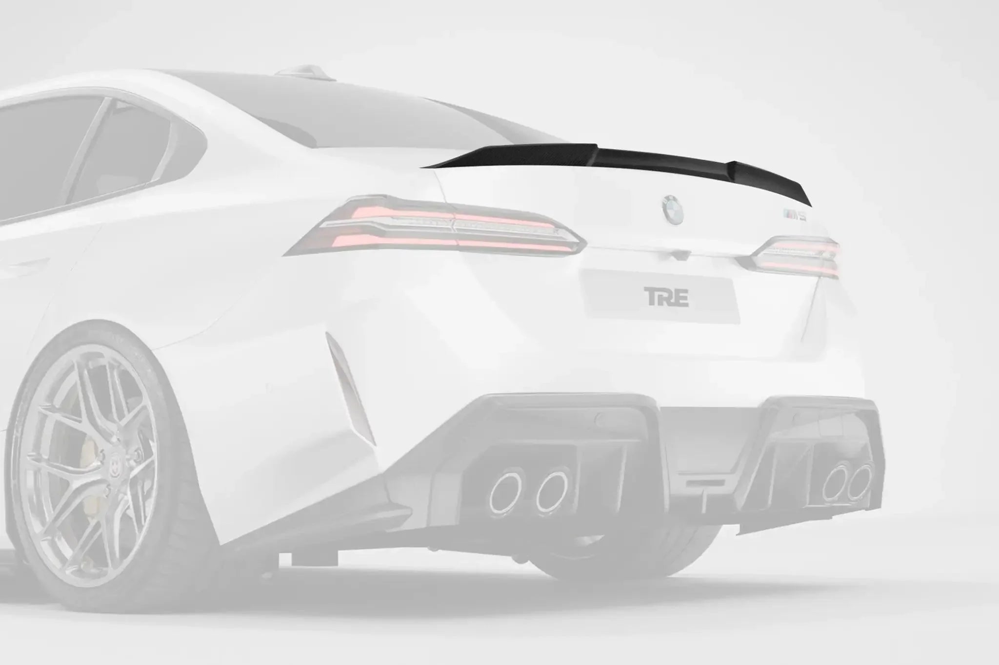 TRE Pre - Preg Carbon Fibre PR - 1 Rear Spoiler - BMW G90 M5 | G60 5 Series - Evolve Automotive